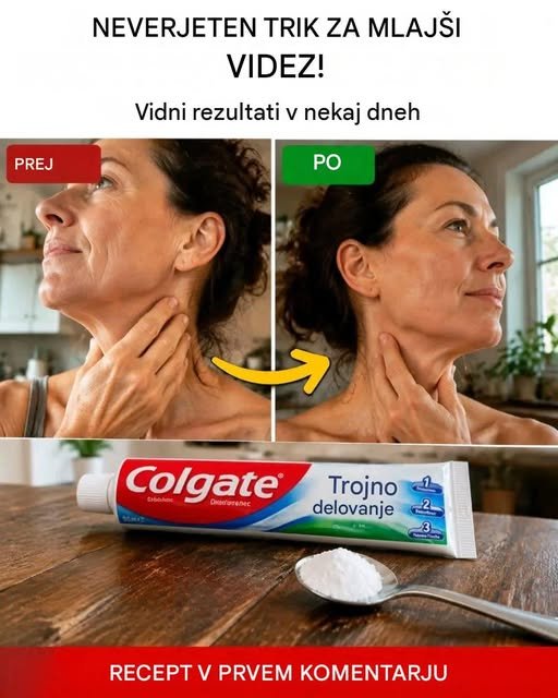 Neverjeten trik za mlajši videz? Kaj lahko zobna pasta in soda bikarbona res naredita koži 786383374_2459646637774038_267528638779501381_n